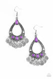 Island Escapade - Purple Earring