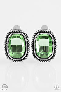 Beam Dream - Green Clip-On Earring - Box 1