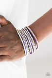 This Time With Attitude - Purple Urban Bracelet