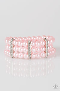 Put On Your GLAM Face - Pink Bracelet