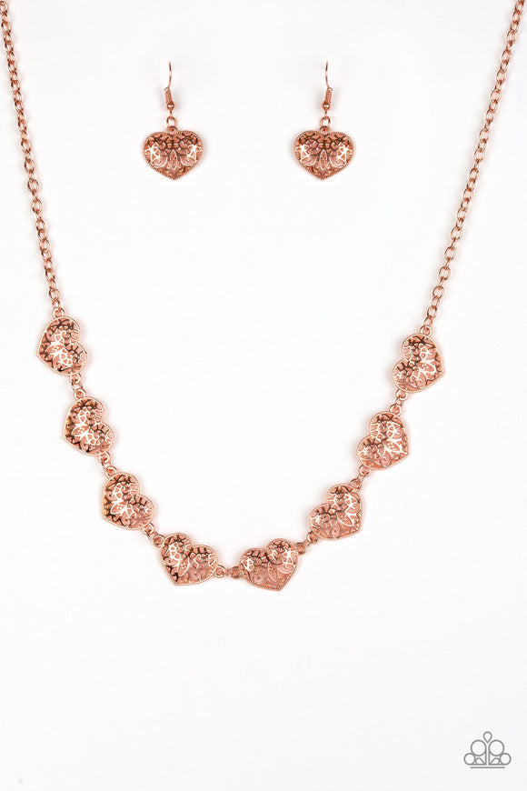 Easy To Adore - Copper Necklace - Box 7 - Copper
