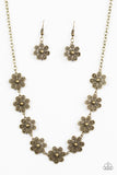 Spring Beauty - Brass Necklace - Box 4 - Brass