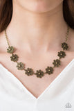 Spring Beauty - Brass Necklace - Box 4 - Brass