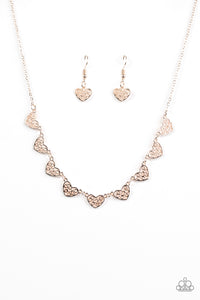 Love And Devotion - Rose Gold Necklace