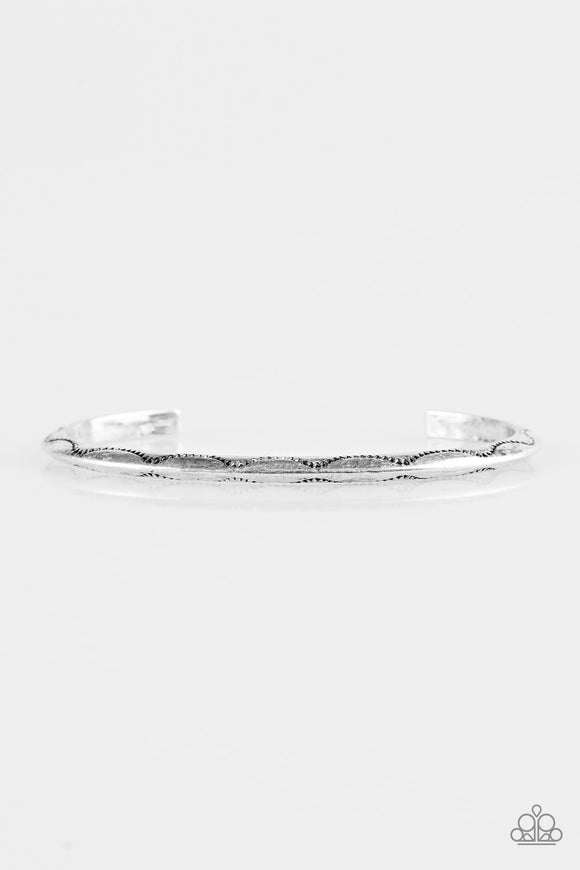 Desert Charmer - Silver Cuff Bracelet - Bangle Silver Box