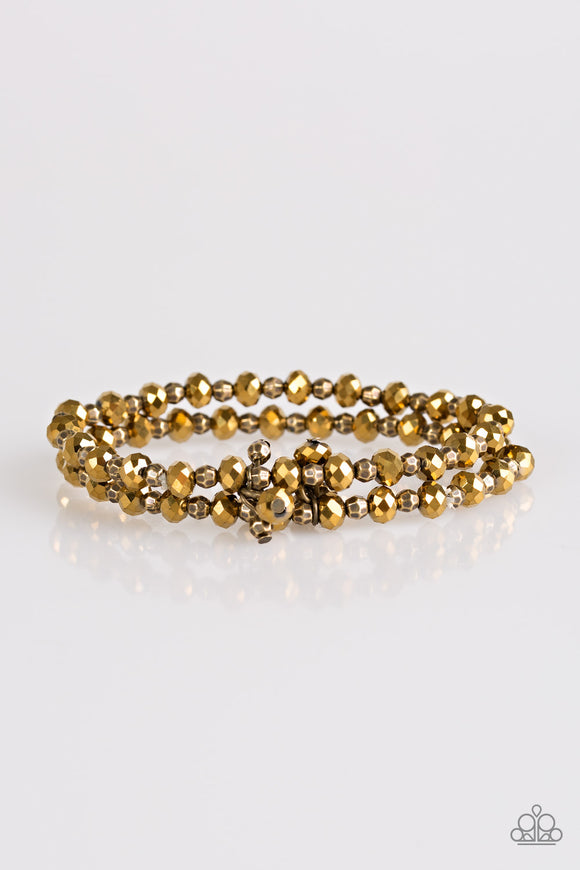 Sink Or Shimmer - Brass Bracelet