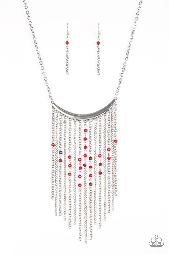 Runaway Rumba - Red Necklace - Box 2 - Red