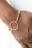 Center Of Couture - Gold Bracelet - Clasp Gold Box
