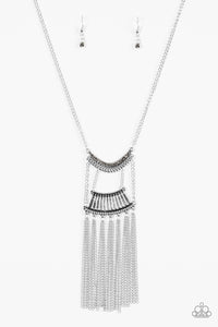 Glam Goddess - Silver Necklace - Box 15 - Silver