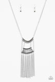 Glam Goddess - Silver Necklace - Box 15 - Silver