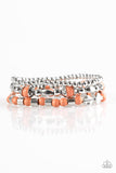 Mesa Mason - Orange Stretch Bracelet -