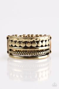 Textile Tease - Brass Ring - Box 7