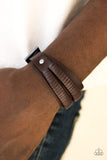 Highland Hiker - Brown/w Buckle Connector Men Bracelet - Men