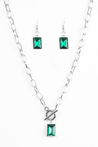 Wear It Like You Mean It! - Green Necklace