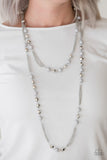 Beautifully Bodacious - Silver Necklace