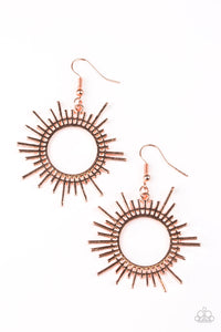 All Sizzle - Copper Earring