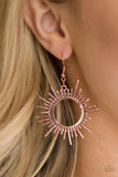 All Sizzle - Copper Earring