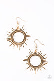 ALL Sizzle - Gold Earrings