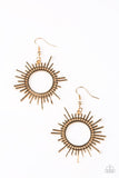 All Sizzle - Gold Earrings