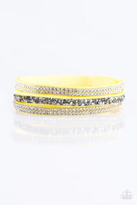 Mega Glam - Yellow Urban Bracelet