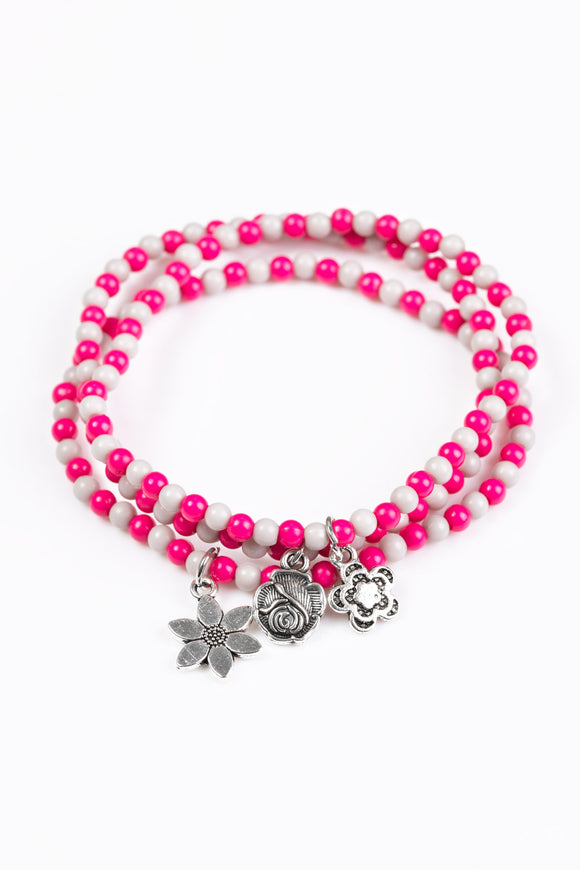 Rooftop Gardens - Pink Bracelet
