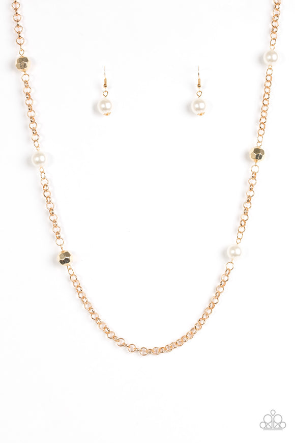 Showroom Shimmer - Gold Necklace