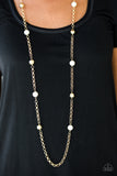 Showroom Shimmer - Gold Necklace