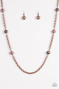 Showroom Shimmer - Copper Necklace - Box 7 - Copper