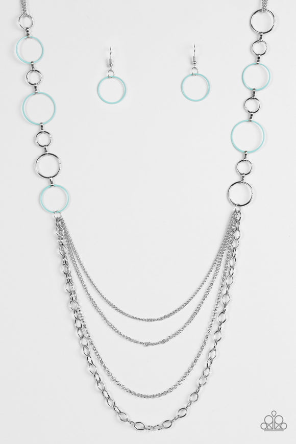Industrial Circus - Blue Necklace - Box 2 - Blue