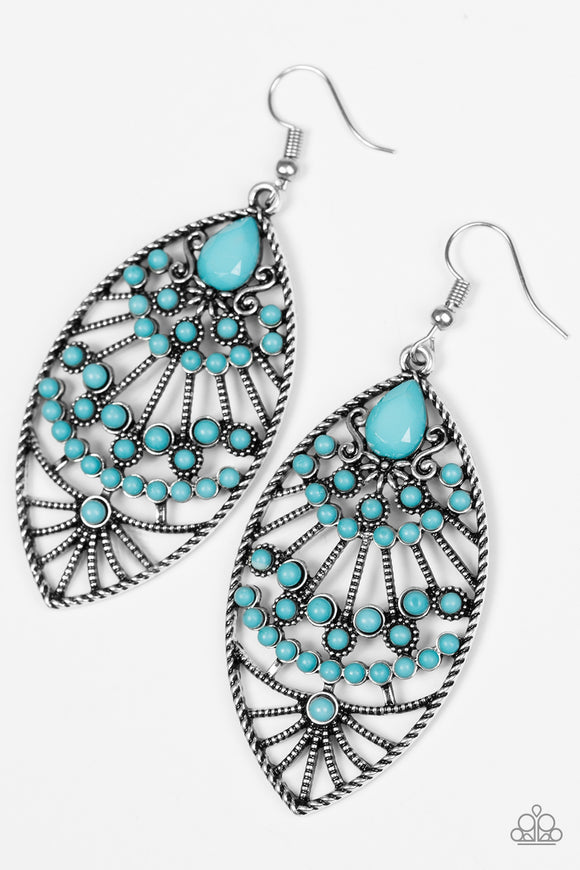 Eastern Extravagance - Blue Earring