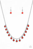 Gypsy Glow - Red Necklace - Box 3 - Red