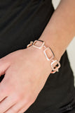 Basic Geometry - Rose Gold Bracelet - Clasp Gold Box