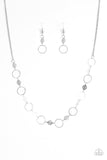 Demurely Dainty - Silver Necklace - Box 14 - Silver