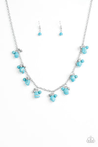 Rocky Mountain Magnificence - Blue Necklace