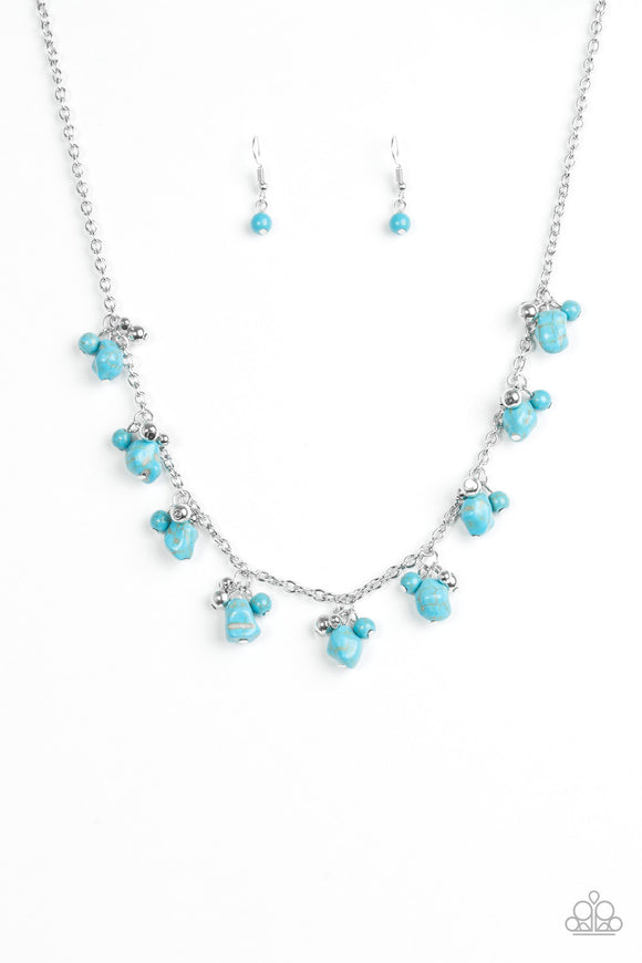Rocky Mountain Magnificence - Blue Necklace