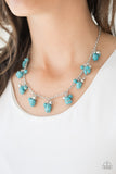 Rocky Mountain Magnificence - Blue Necklace