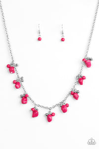 Rocky Mountain Magnificence - Pink Necklace - Box 3 - Pink