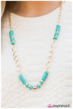 Splash Of Sophistication - Blue Necklace - Box 5 - Blue