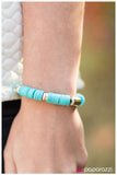 A New DISCovery - Blue Stretch Bracelet