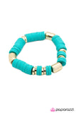 A New DISCovery - Blue Stretch Bracelet