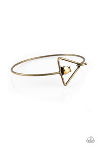 Gorgeously Giza - Brass Bracelet