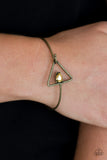 Gorgeously Giza - Brass Bracelet