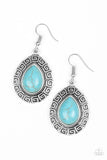 Tribal Tango - Blue Earrings