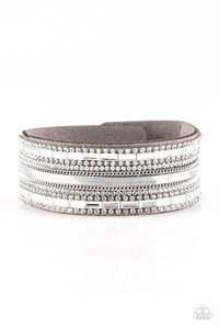 Teasingly Tomboy - Silver Urban Bracelet