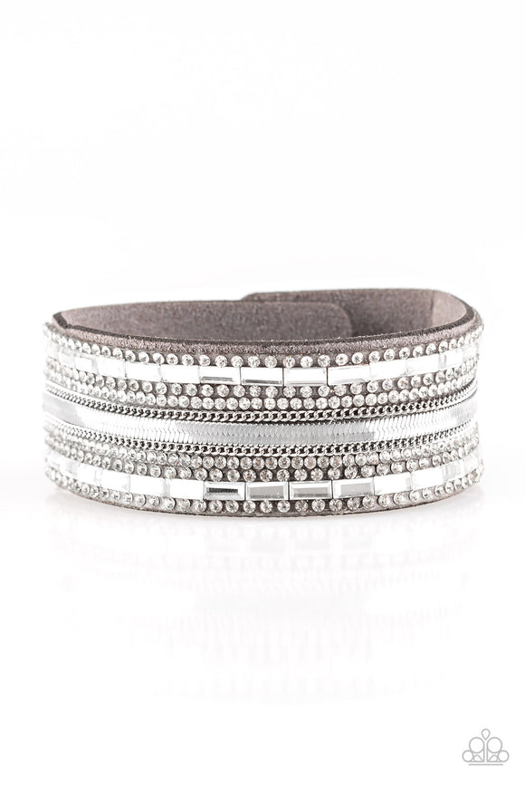 Teasingly Tomboy - Silver Urban Bracelet