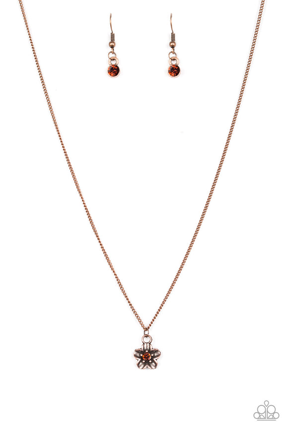 Boho Botanical - Copper Necklace - Box 4 - Copper