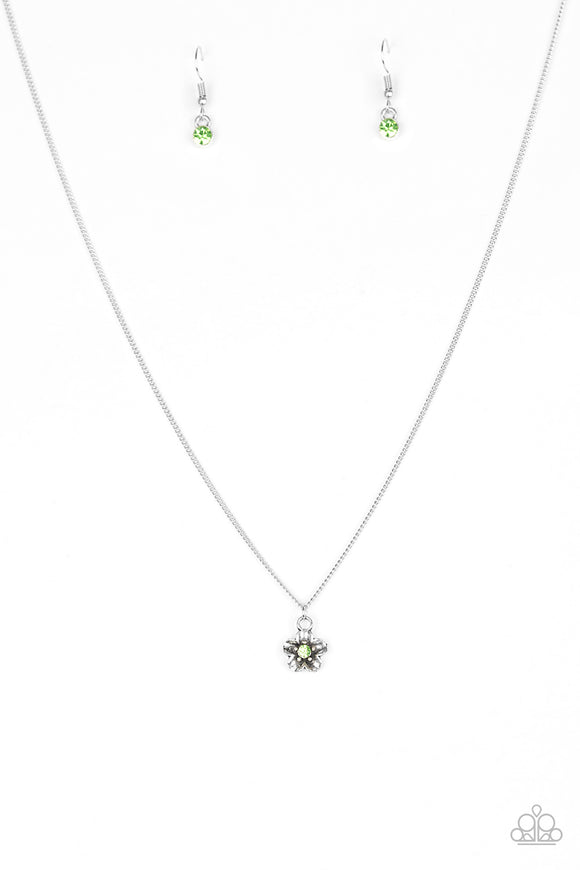Boho Botanical - Green Necklace - Box 7 - Green