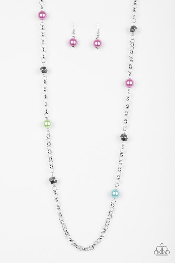 Showroom Shimmer - Multi Necklace - Box 4 - Multi