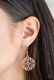 Feeling Frilly - Copper Earring