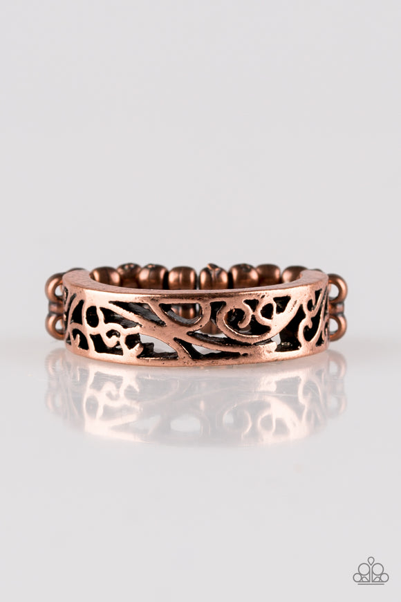 Wandering Wisteria - Copper Ring - Box 11